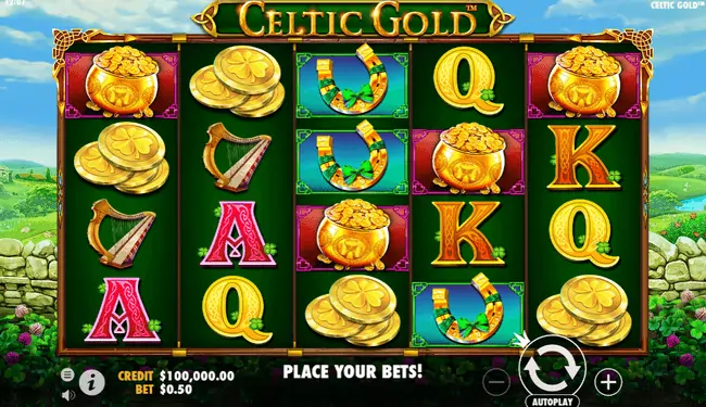 casino picture number Gaelic Gold
