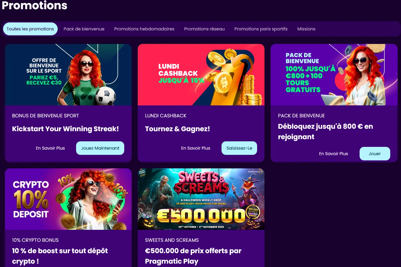 bonus zinkra casino