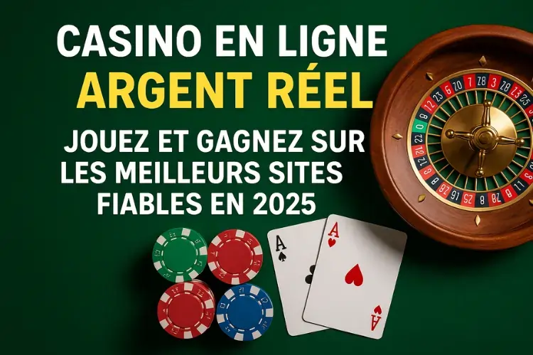 Laptop displaying criteria to identify a reliable online casino, with chips and cards on a table