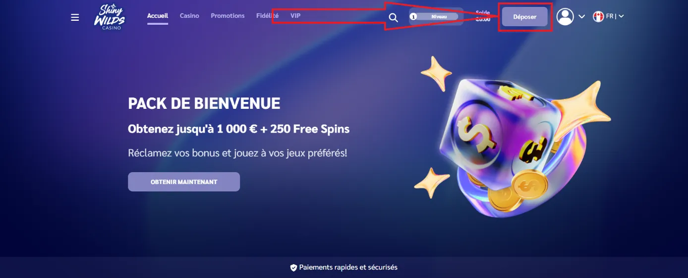 deposit étape 1 shiny wilds