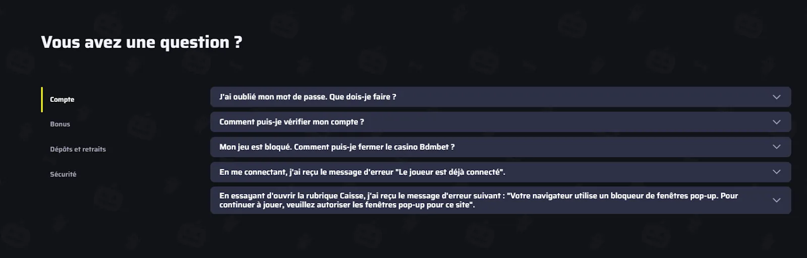 faq de bdmbet