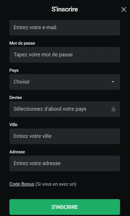 form register leon casino