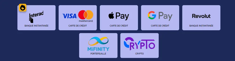 méthodes de paiements shiny wilds