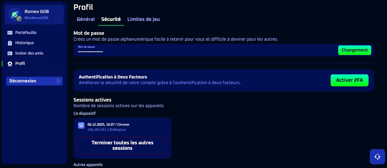 securité spinwinera
