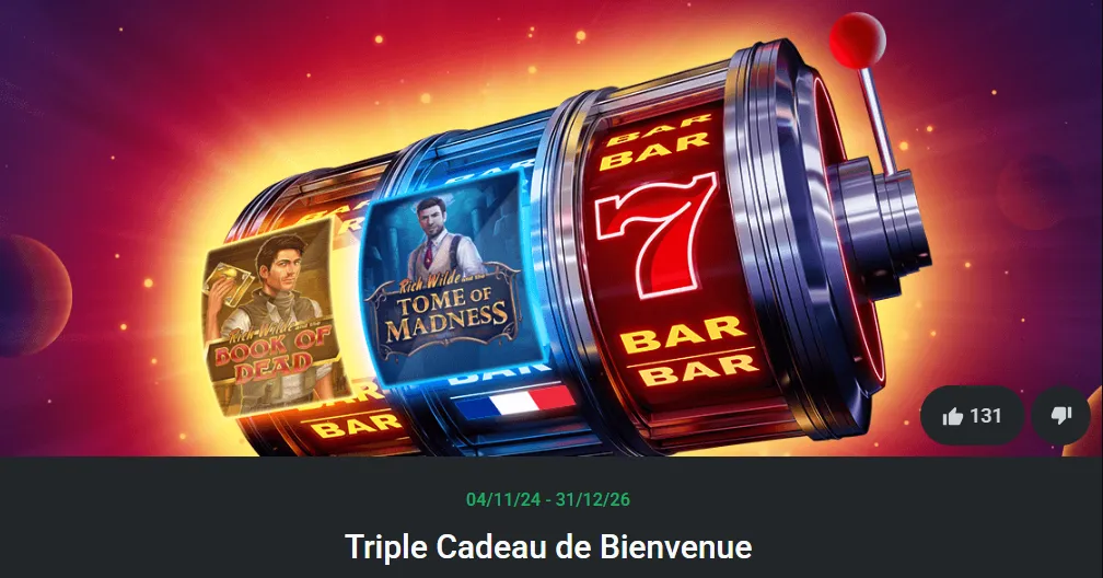 roulette bonus de bienvenue